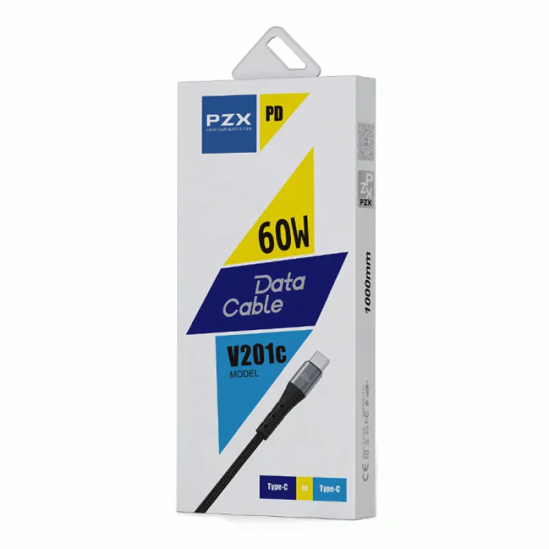 Cable PZX Type-C V201C - 60 WATTS