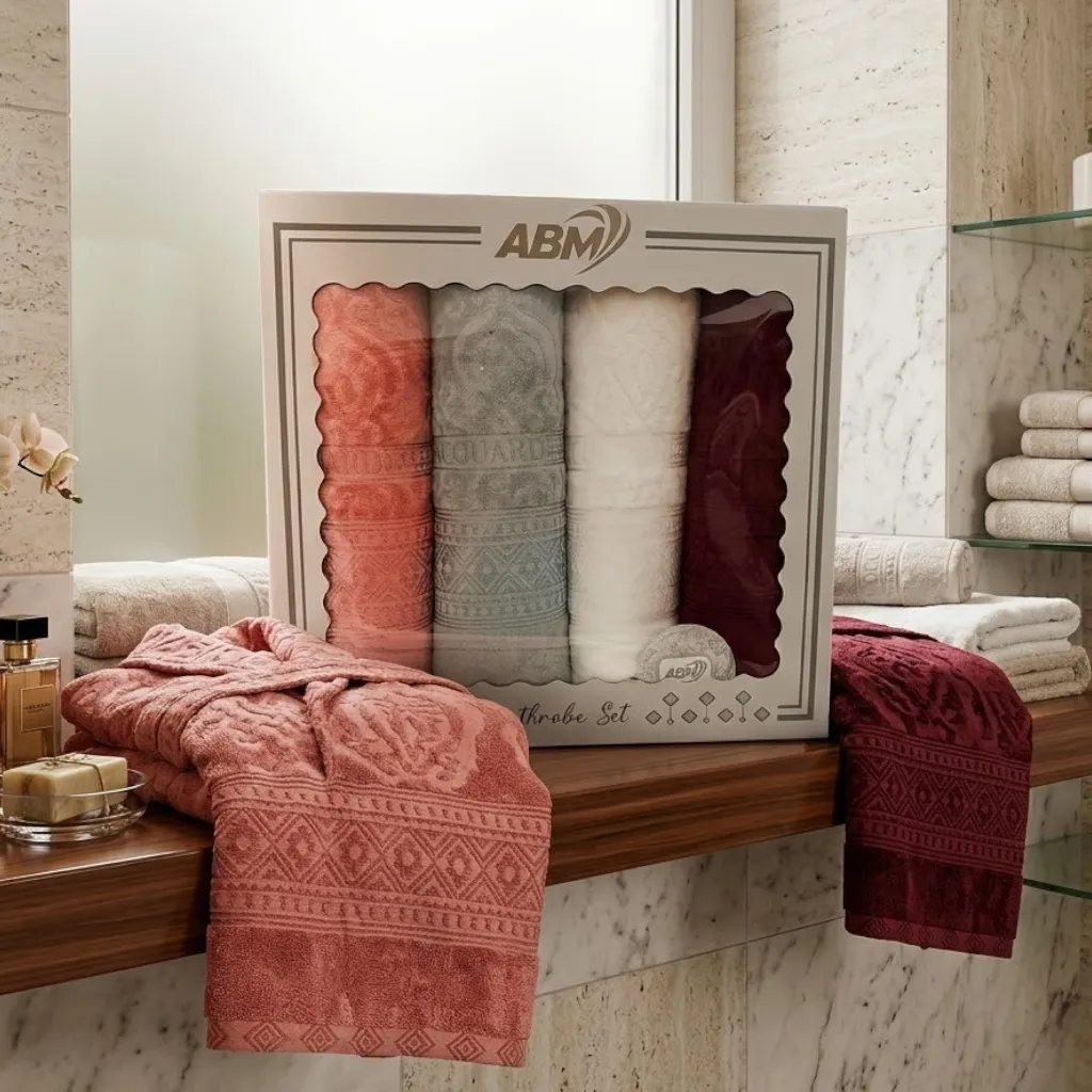 Serviettes de bain 4PCS ABM JAQUAR 90*150