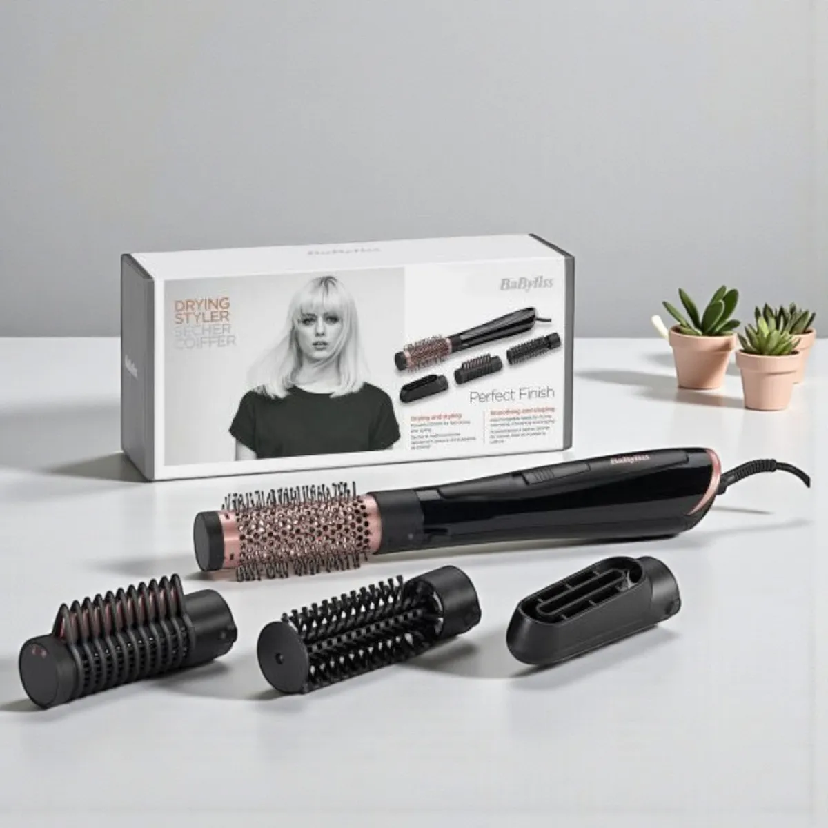 Brosse Soufflante Perfect Finish - AS126E - 1000W