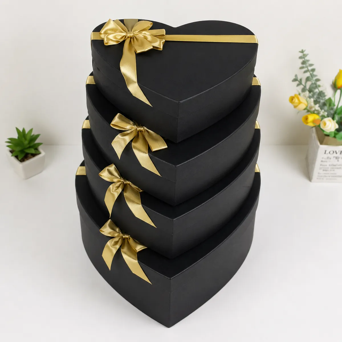 Box Cadeaux Cœur – 4 Pièces ELG2-5