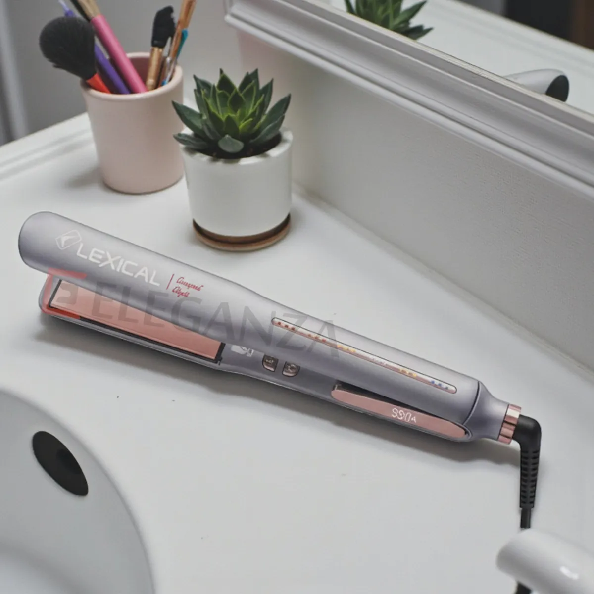 Plaque à cheveux Lexical LHS-5376-8 - Gris