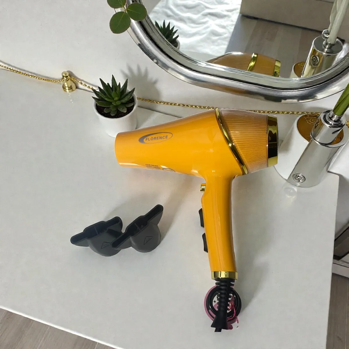 Sèche Cheveux Professionnel Florence HK460 – 2200W - Orange