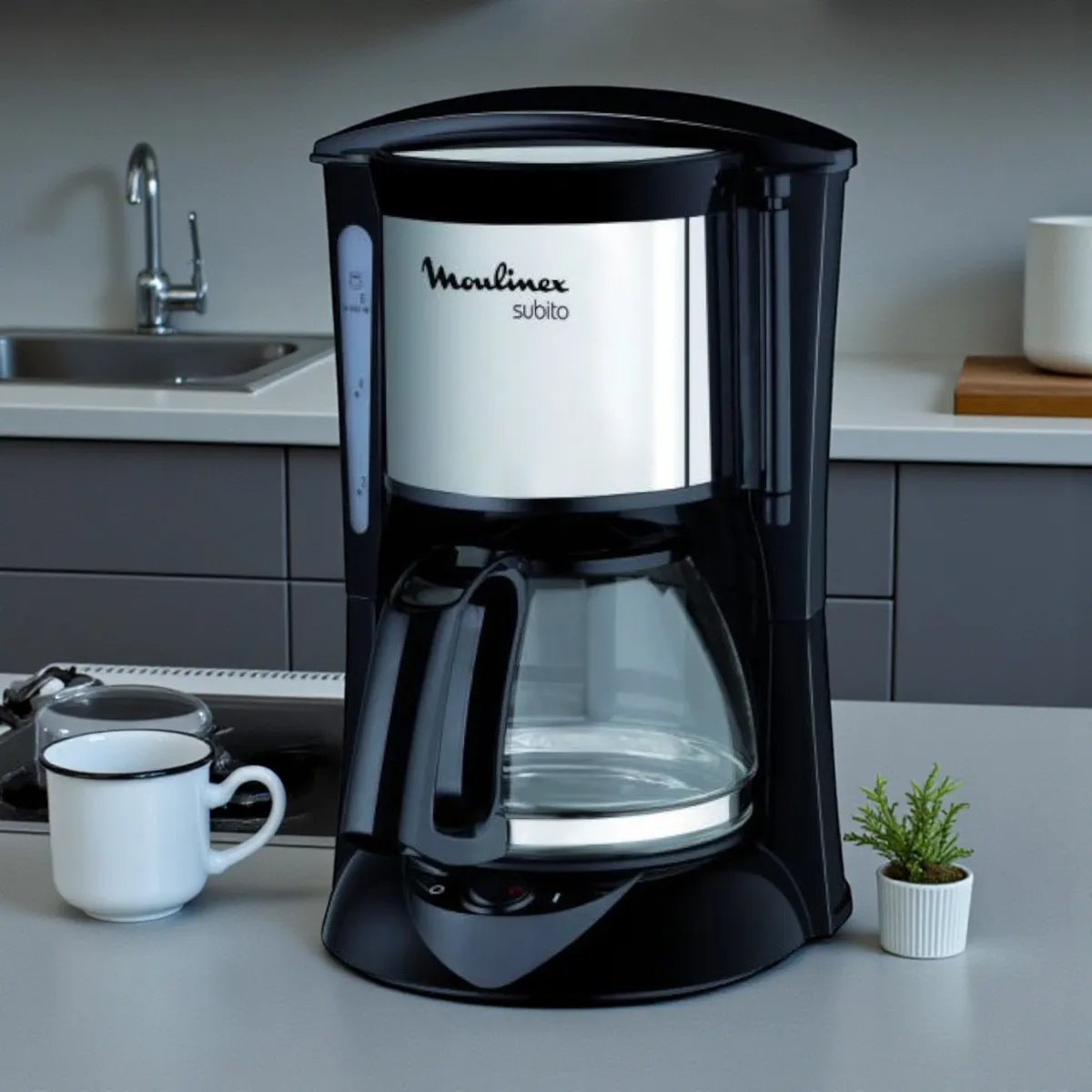 Cafetière MOULINEX Subito – 6 Tasses - FG151825