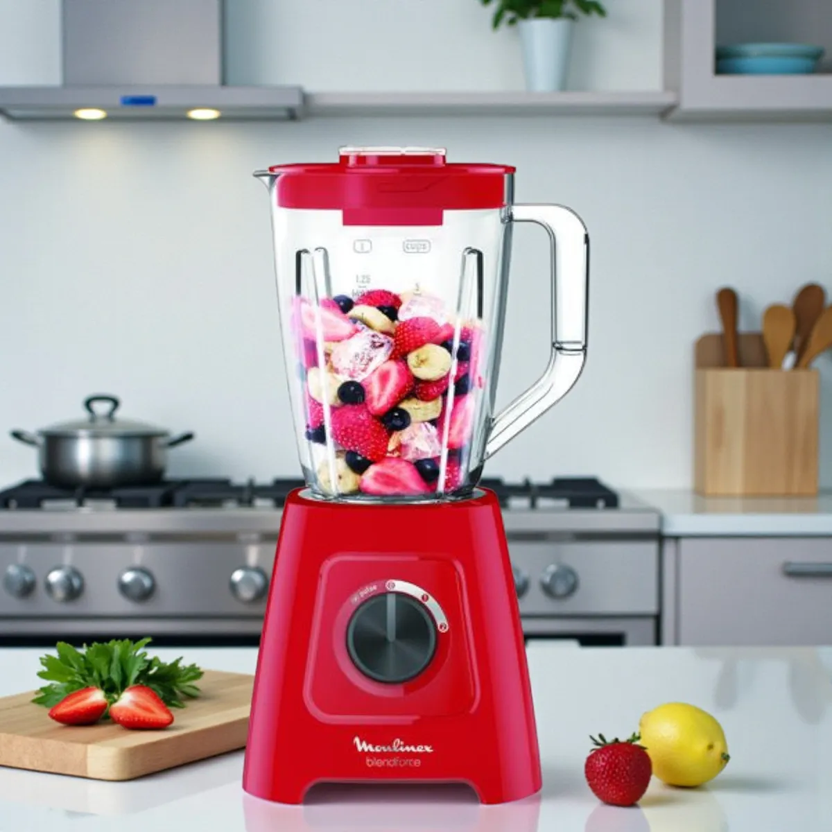 Blender Moulinex Blend force Rouge – 600W - LM420510