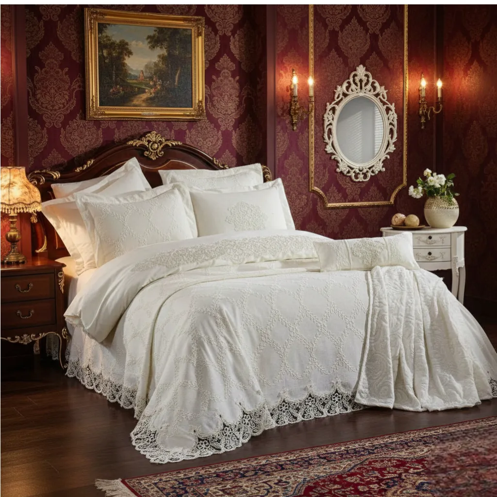 Parure de lit 6 pièces  Naturel Home MELINA