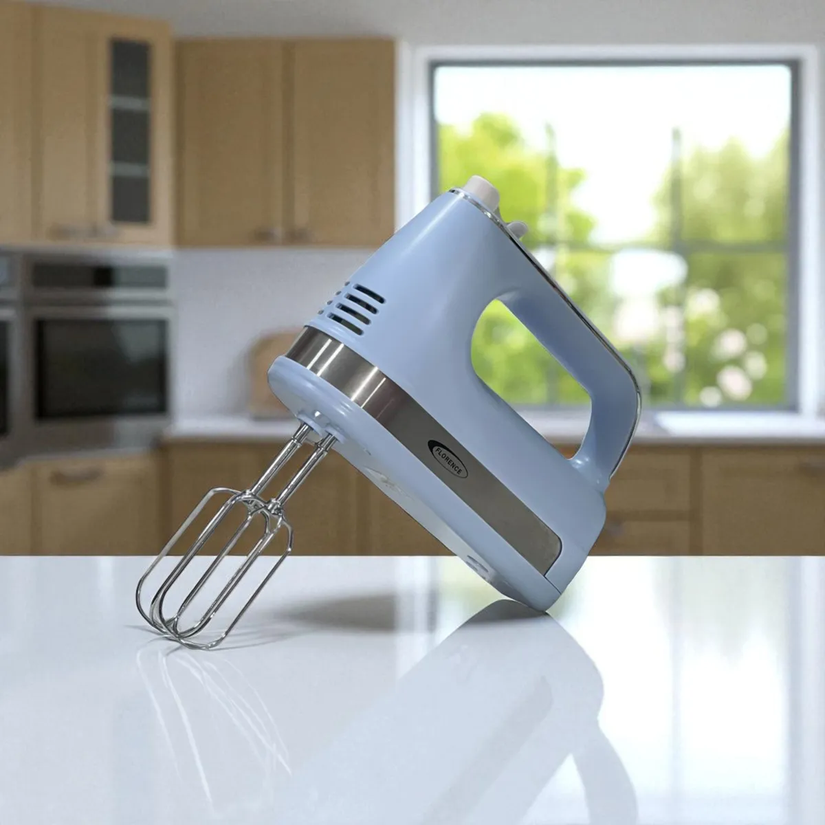 Batteur à main Florence HK406 - Bleu - 200 WATTS