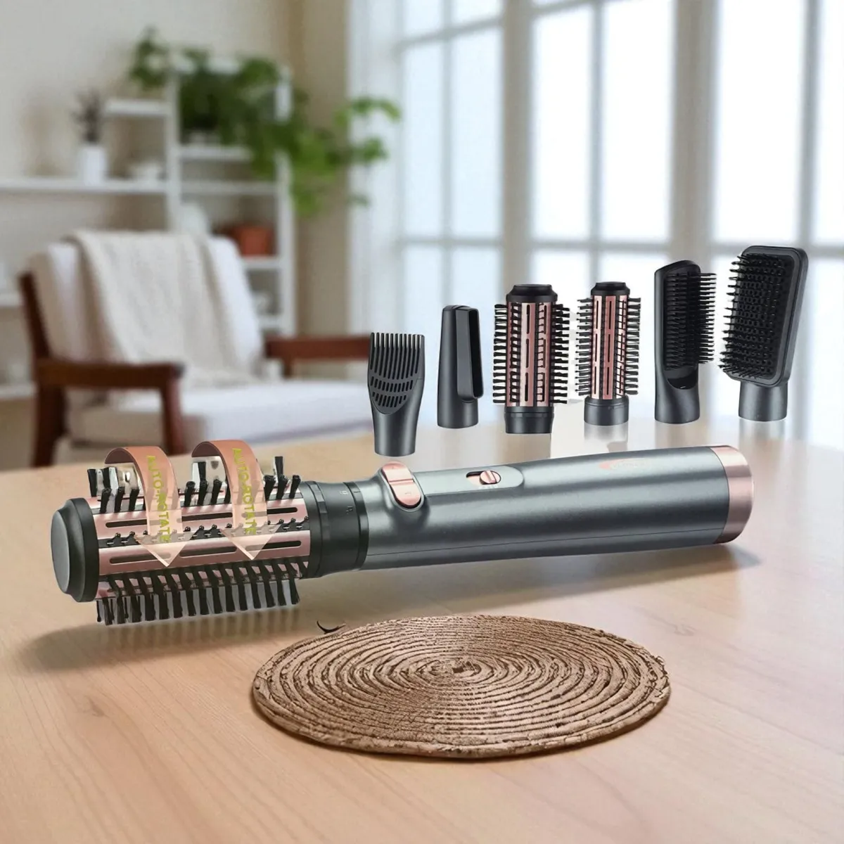 Brosse soufflante multifonctions 8En1 Florence HK401 - 1000 Watts