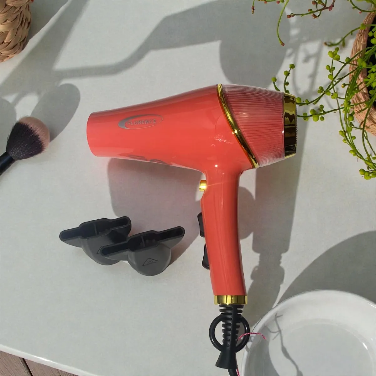 Sèche Cheveux Professionnel Florence HK460 – 2200W - Rose