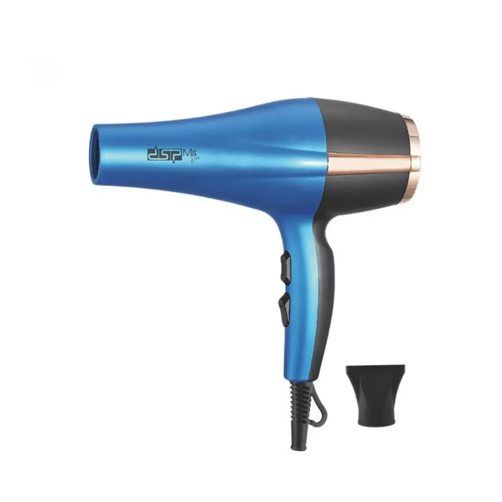 Sèche Cheveux Professionnel DSP 30393 - 1600W - Bleu