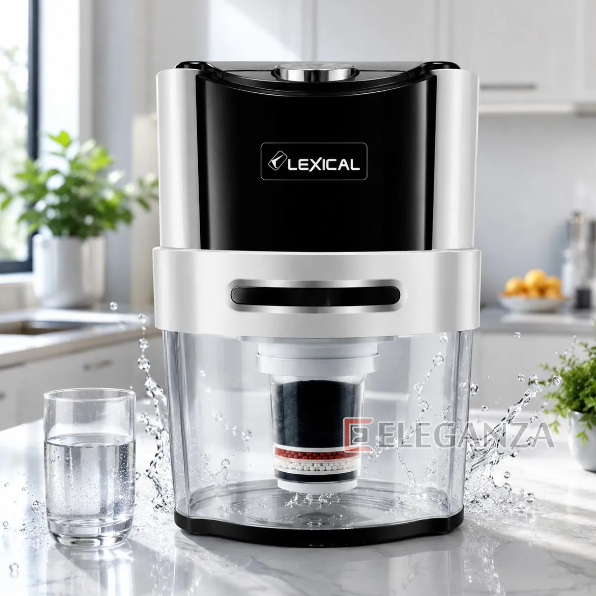 Purificateur d’Eau Lexical LWP-6105-2 – 16 Litres - Noir