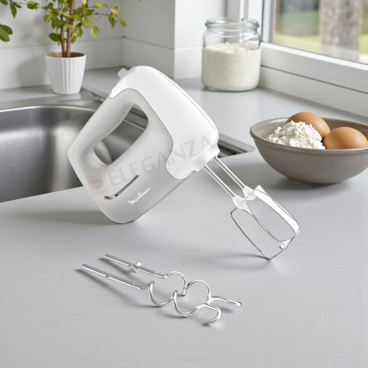 Prep'Mix Batteur Electrique Moulinex 500W - HM450B10