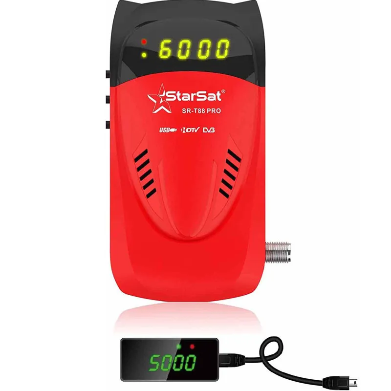Récepteur Starsat SR-T88 Pro + Clé Wifi + Abonnements