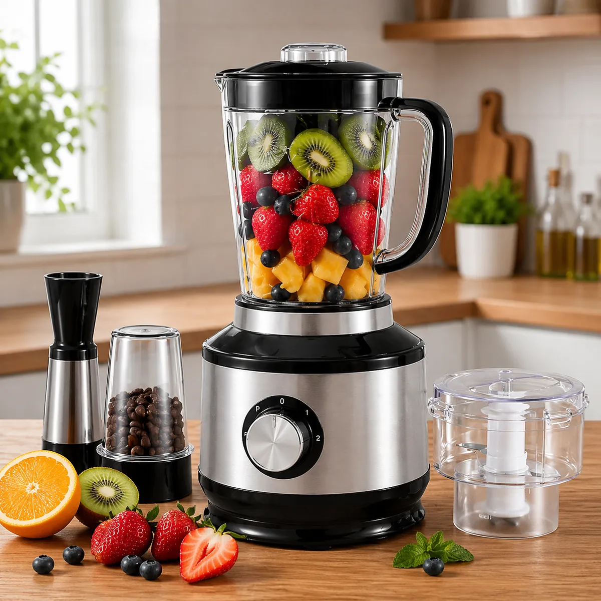 Blender Professionnel 4en1 Lexical LBL-1560 – 600W