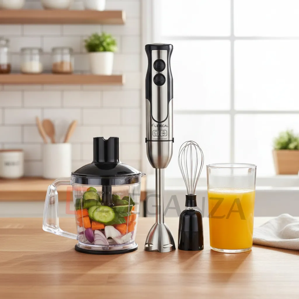 Mixeur Plongeant 4En1 Lexical LHB-1605 - 800 Watts