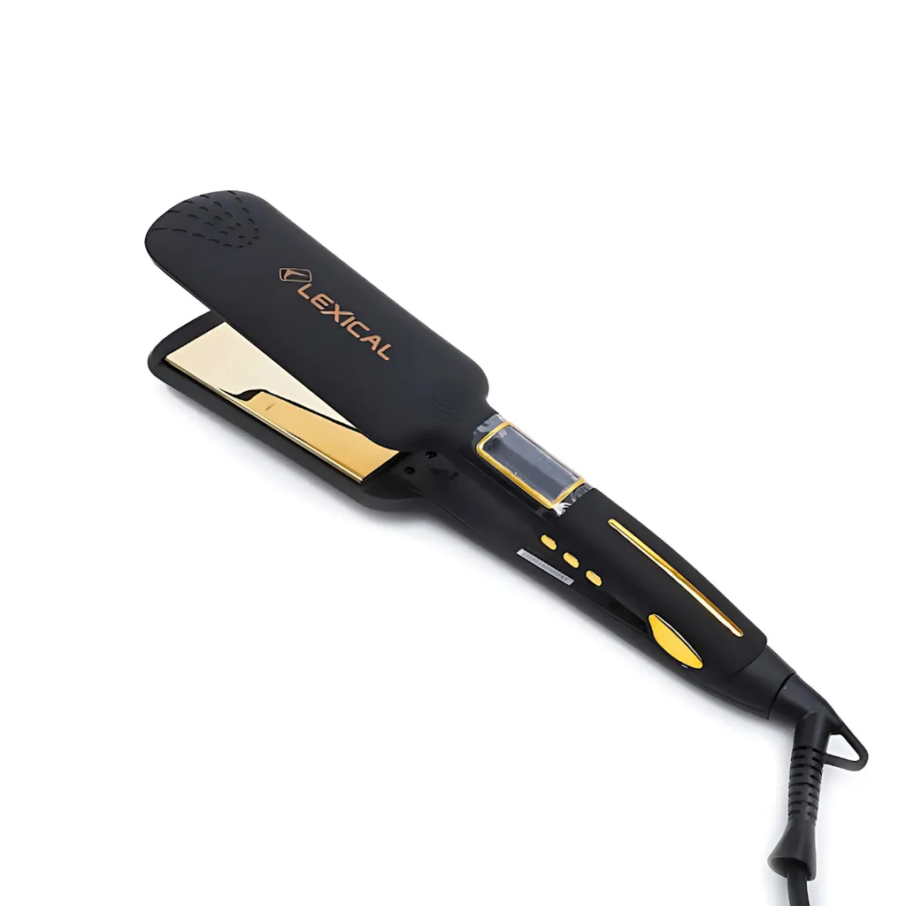 Plaque cheveux avec 2 sérums gratuits - Lexical LHS-5390 - 65 Watts - Noir