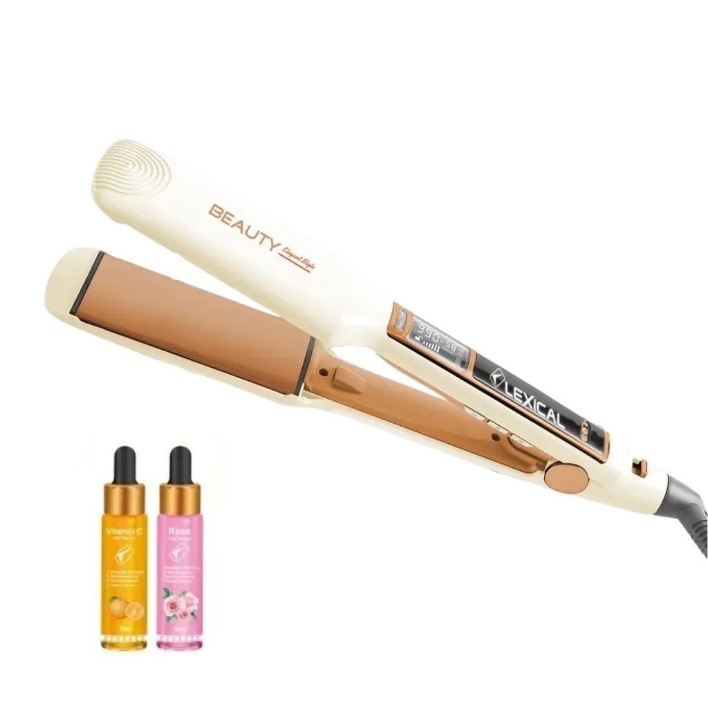 Plaque Cheveux Lexical LHS-5385-3 avec Sérum Gratuit - 990 °C