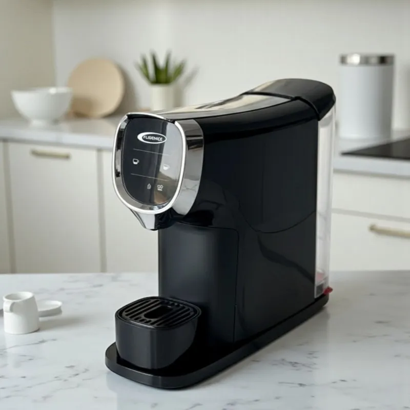 Machine à café compatible Nespresso avec afficheur Florence 3A-C285B - 19 Bars – 1200W - Noir