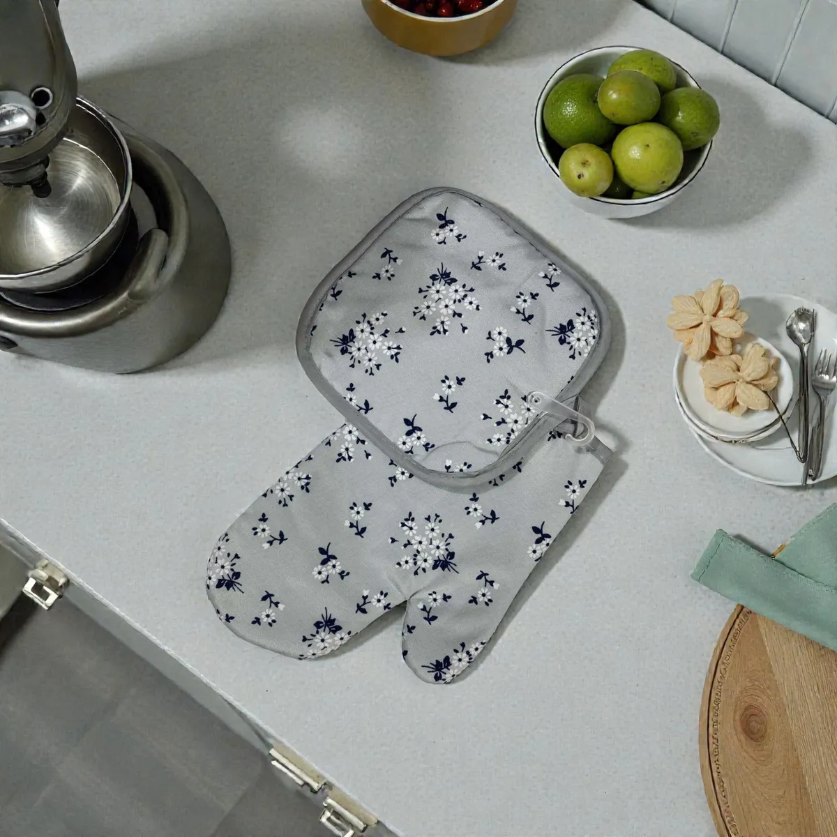 Gant de cuisine avec manique 2PCS HB-018