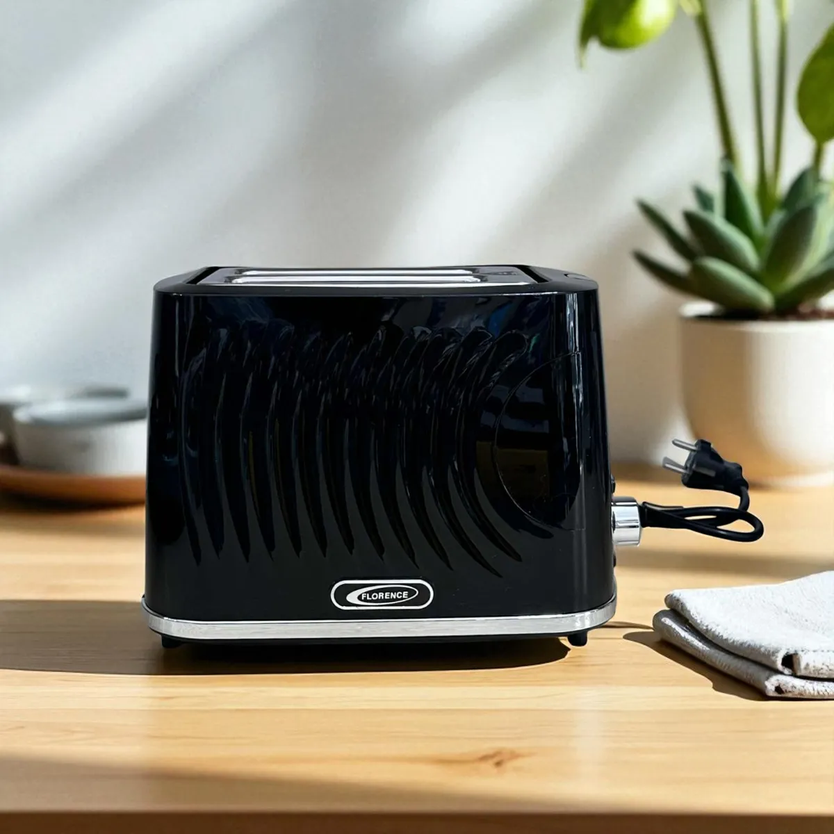 Grille Pain Florence HK412 - 900W - Noir