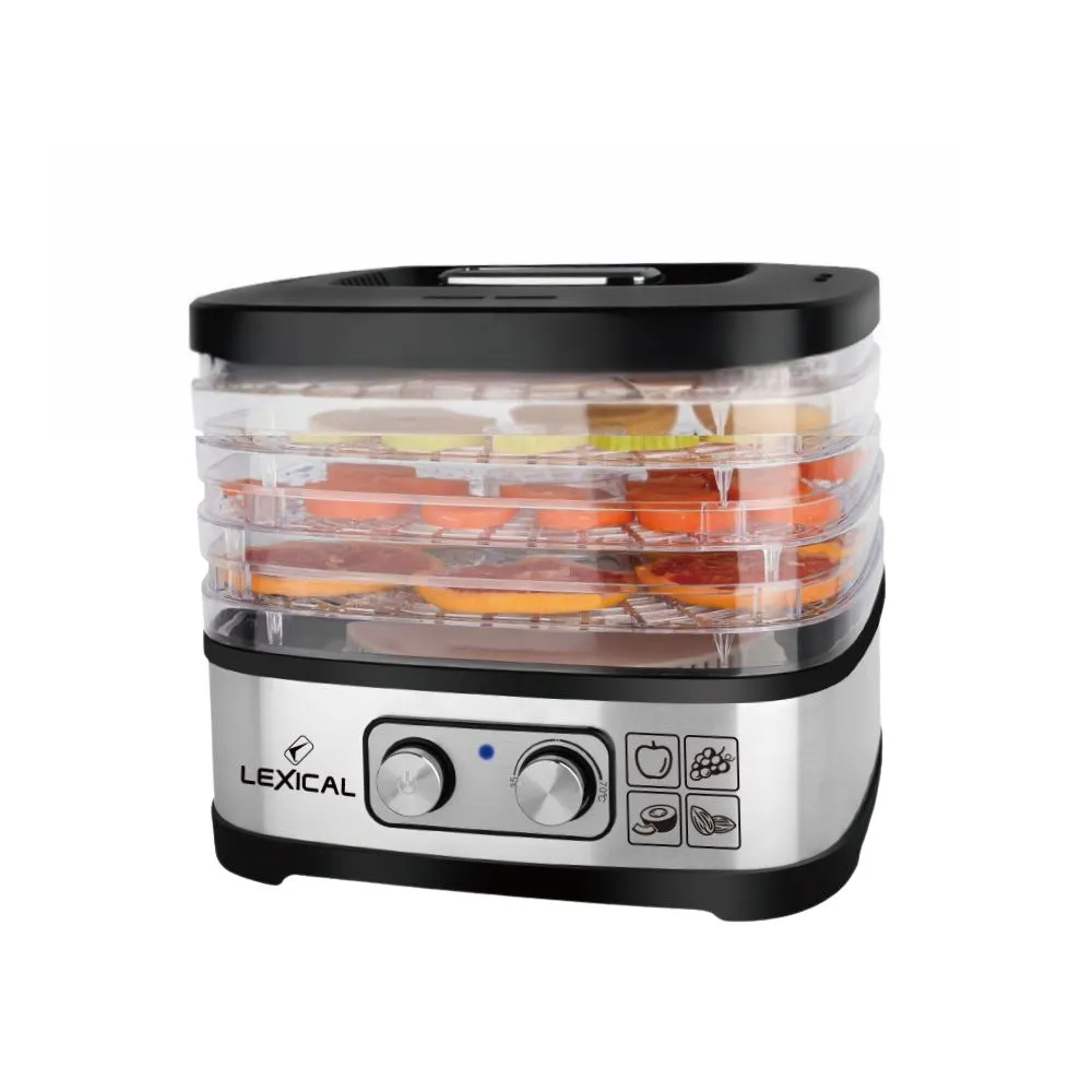 Déshydrateur Alimentaire Electrique A 5 niveaux Lexical LFD-3801 - 240 Watts