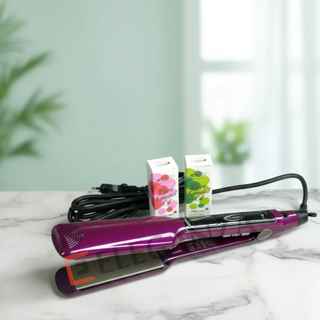 Plaque à Cheveux Professionnelle avec Afficheur Florence HK450-2 – 150W – Violet