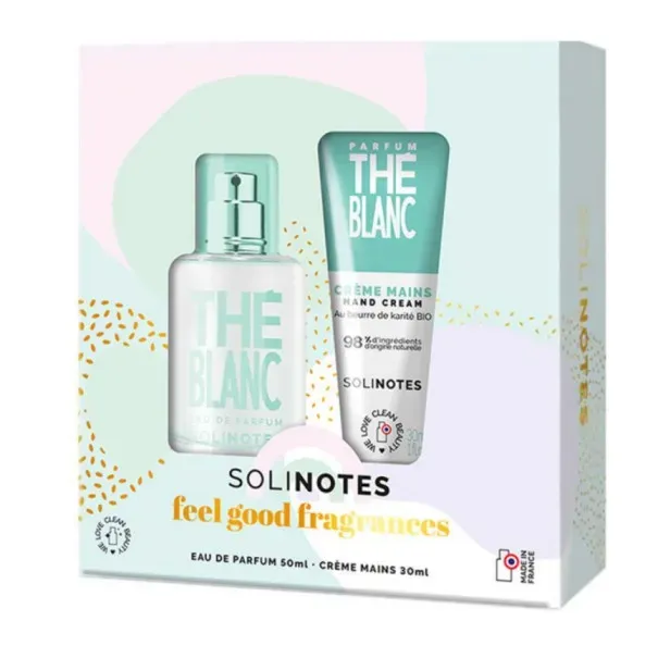 coffret Eau de Parfum Femme Thé Blanc + Crème Mains