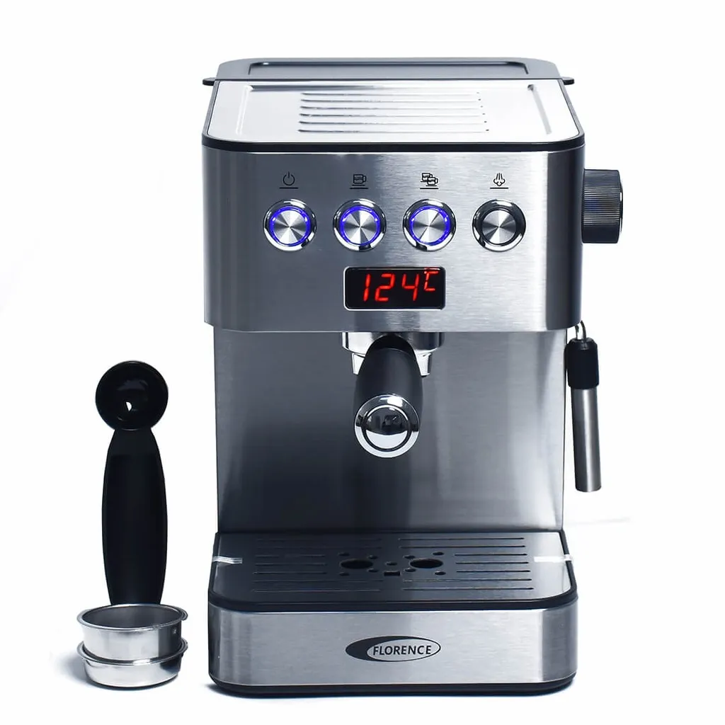 Machine à Café Expresso Cappuccino Latté Florence AG-1302A - 1050W