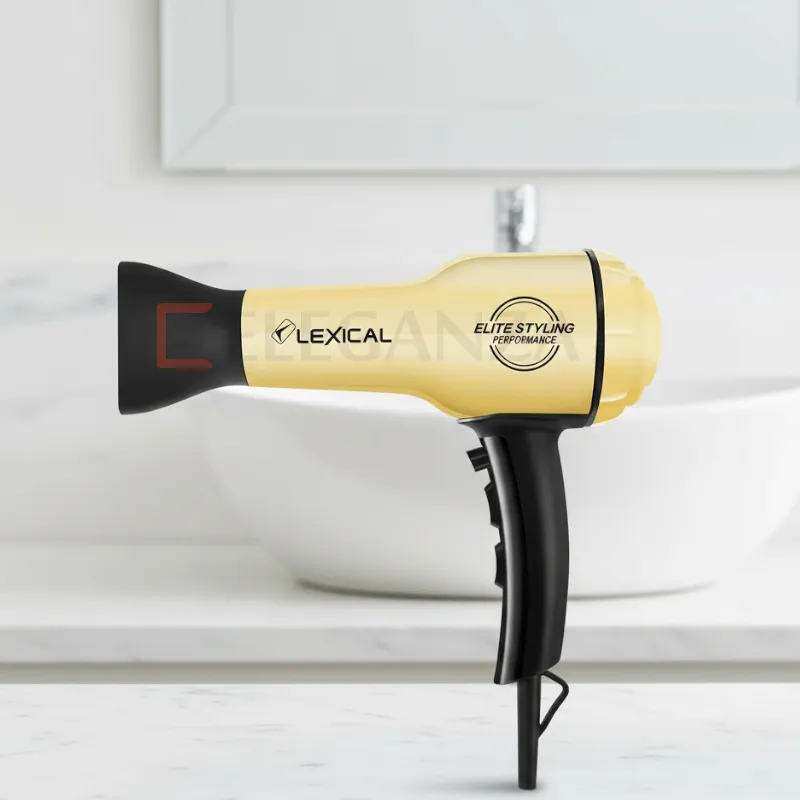 Sèche cheveux Lexical LHD-5035-9  - 1800W - Doré