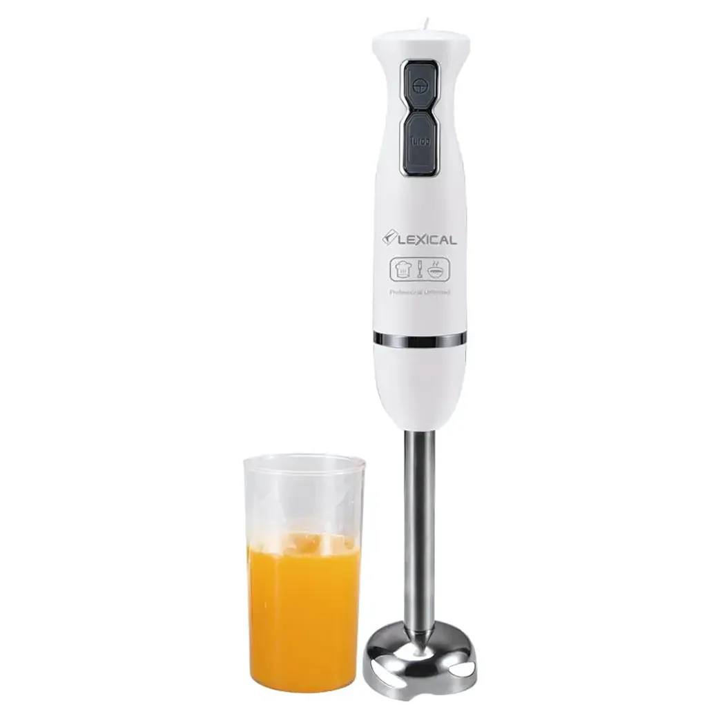 Mixeur plongeant 3en1 lexical LHB-1603 - 250 watts - Blanc
