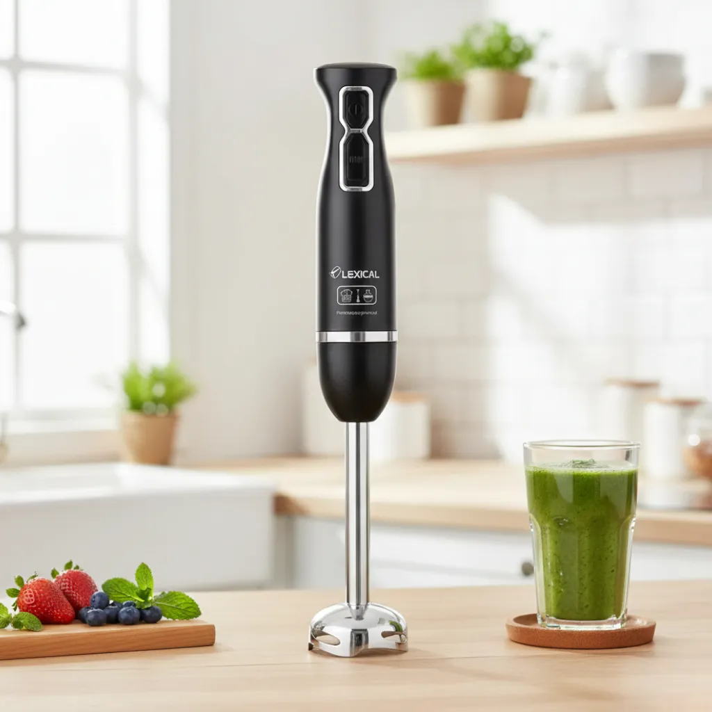 Mixeur Plongeant 3en1 Lexical LHB-1602 - 250 Watts - Noir