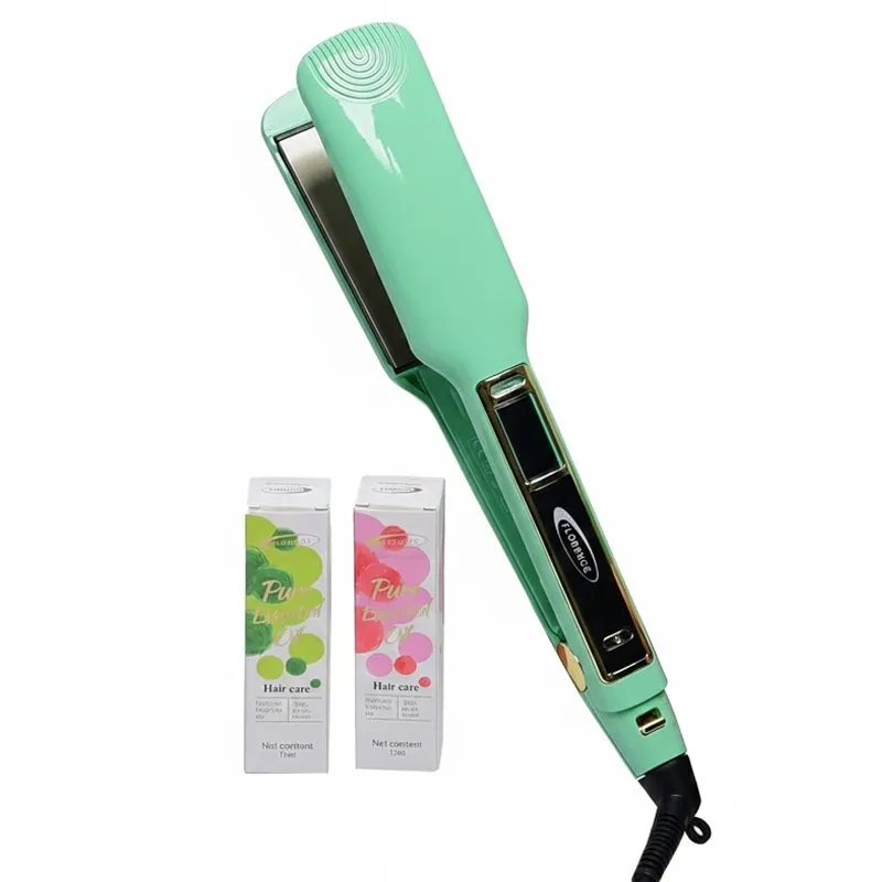 Plaque à Cheveux Professionnelle avec Afficheur Florence HK450-2 – 150W – Vert