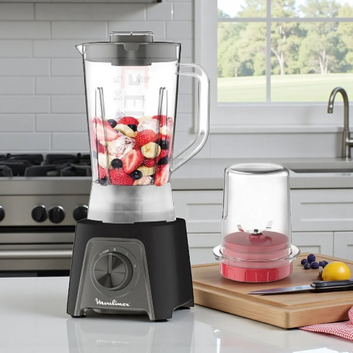 Blender Moulinex Avec Accessoire – 450W – 1.5L - LM2C3824