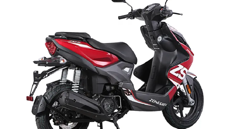 Scooter à Essence UNISCOOT ZONSEN ZT6 125CC - Rouge