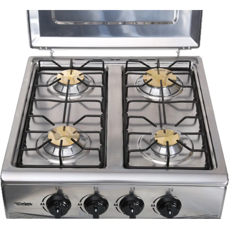 Cuisinière À Gaz Onix   4 Feux 50Cm - Inox