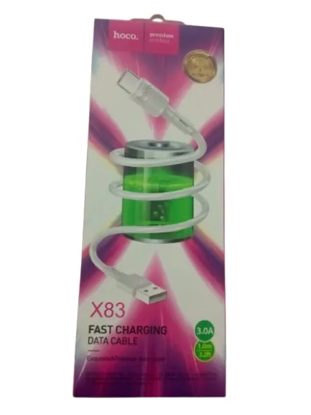 HOCO X83 3A Type-C  Cable  charge - 60W - noir