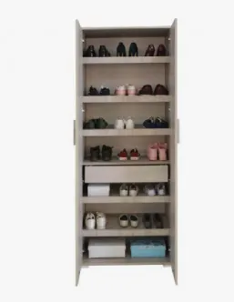 Porte Chaussures SOTUFAB JULIA 2020 2P - Chène Brut