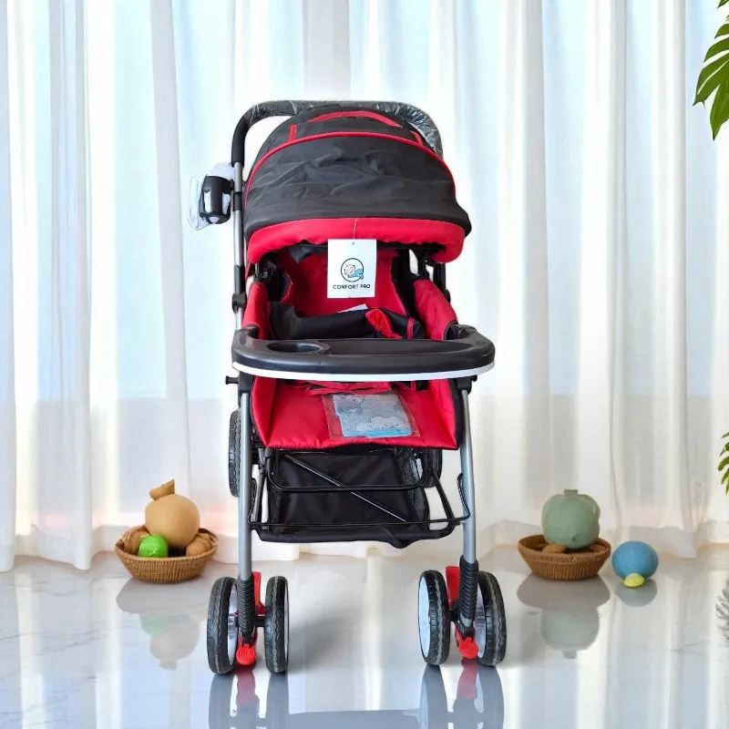 Poussette Bébé Rouge