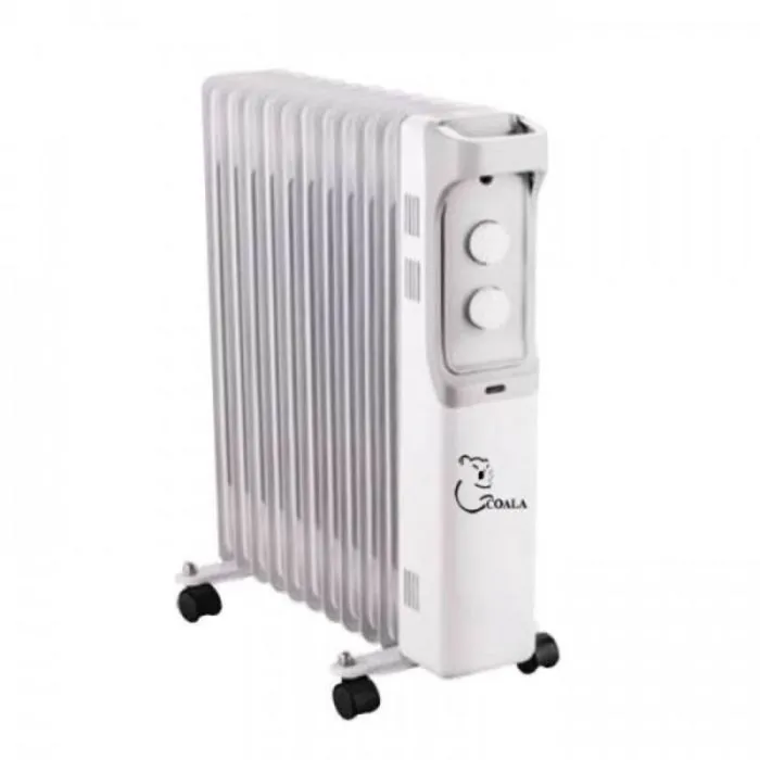 Radiateur Bain d'Huile COALA BH2000 9 Éléments 2000W - Blanc
