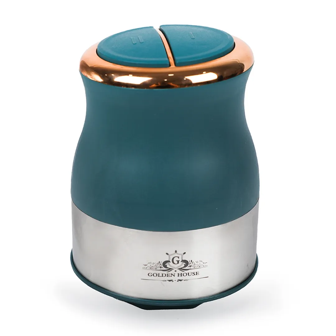 GOLDEN HOUSE Hachoir Electrique en Acier Inoxydable Multifonction 3 Litres