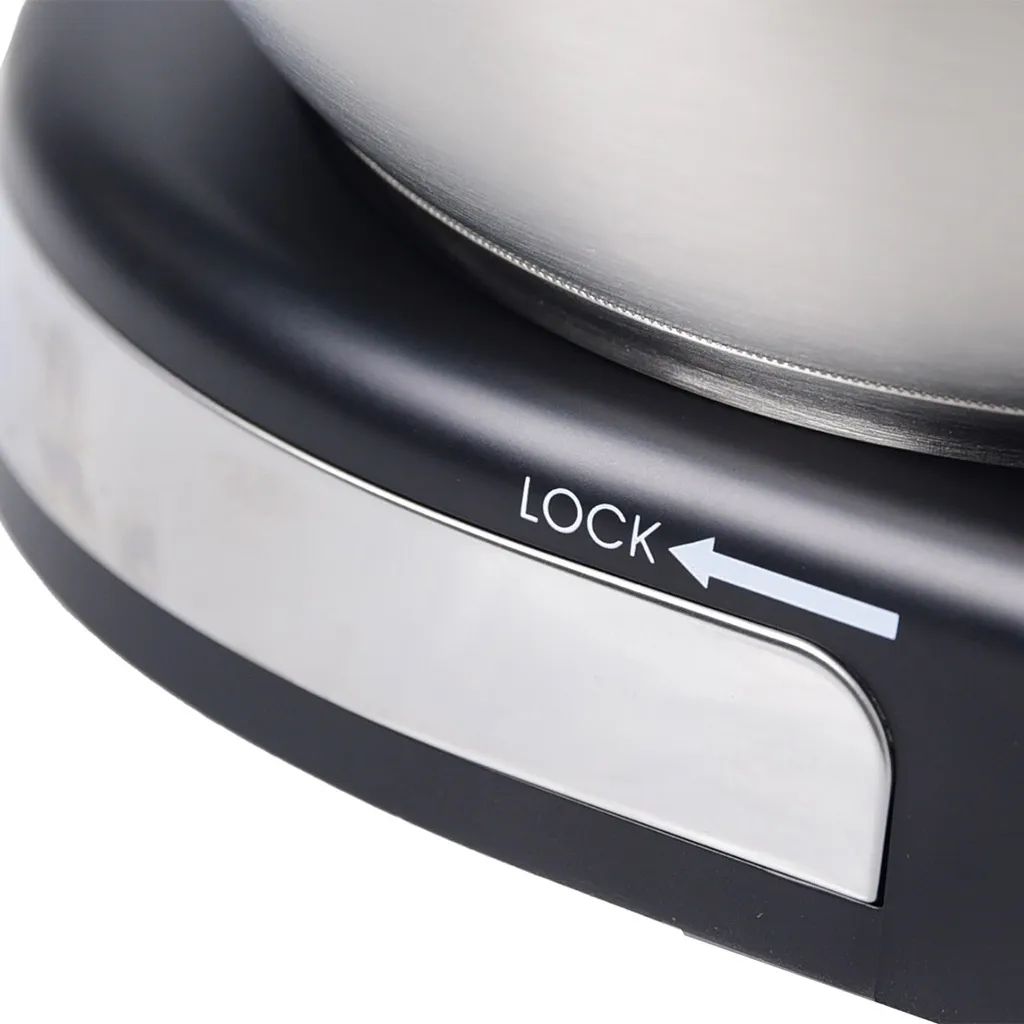 Robot Pétrin Florence Avec Afficheur 5L 1300W Noir