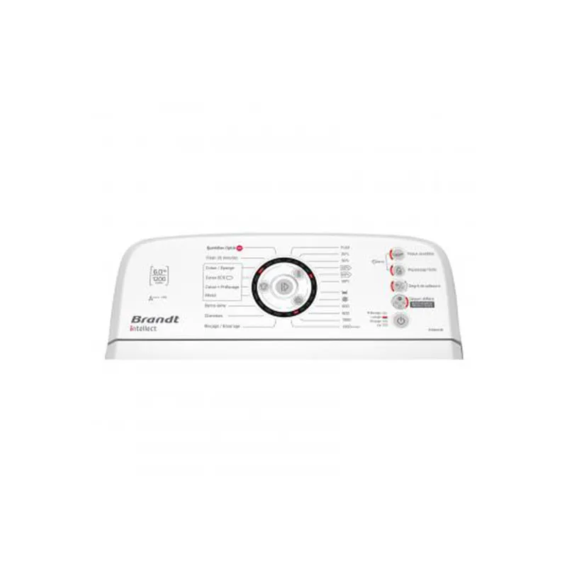 Lave linge Top Brandt 6 Kg Blanc (BT8602B)