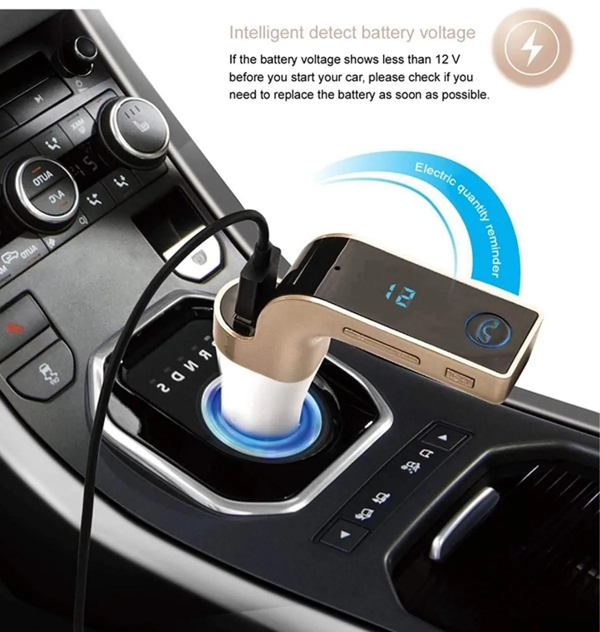 Car G7 Kit Transmetteur FM de Voiture Bluetooth