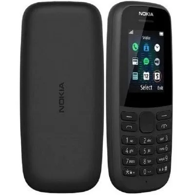 TÉLÉPHONE PORTABLE NOKIA 105 DOUBLE SIM - CHARCOAL