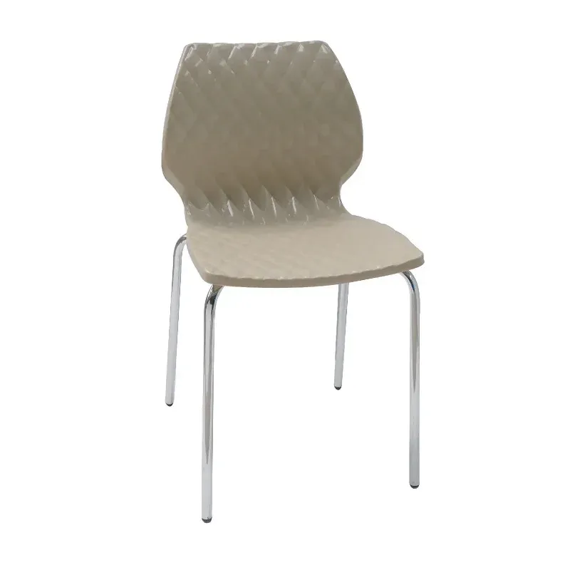 Chaise Chromé Prince – Grège – CHC0045TP