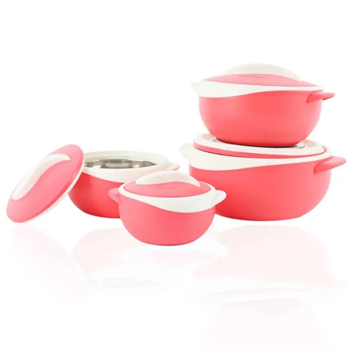 Pack de 4 Boites À Lunch Isothermes- PARISA