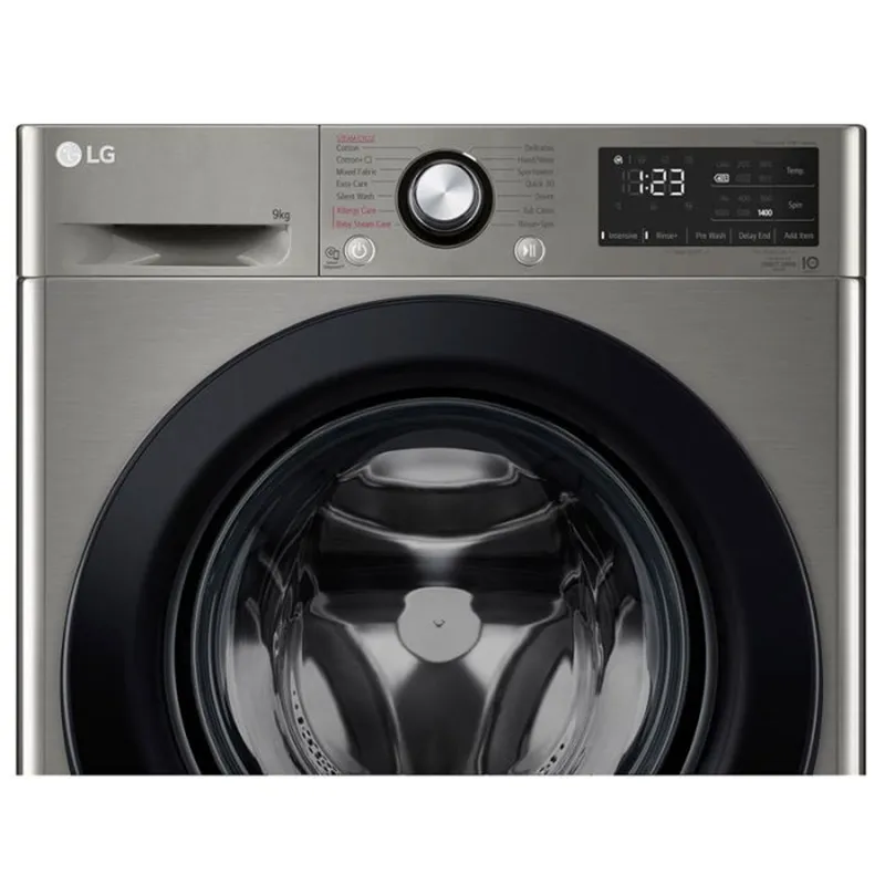 Lave Linge Frontale LG Vivace F4R3VYG6P 9Kg Inverter - Silver