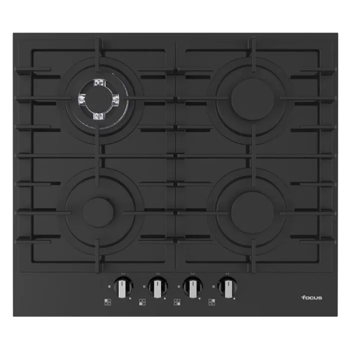 Plaque de Cuisson Encastrable FOCUS F405B 4 Feux 60 cm - Noir