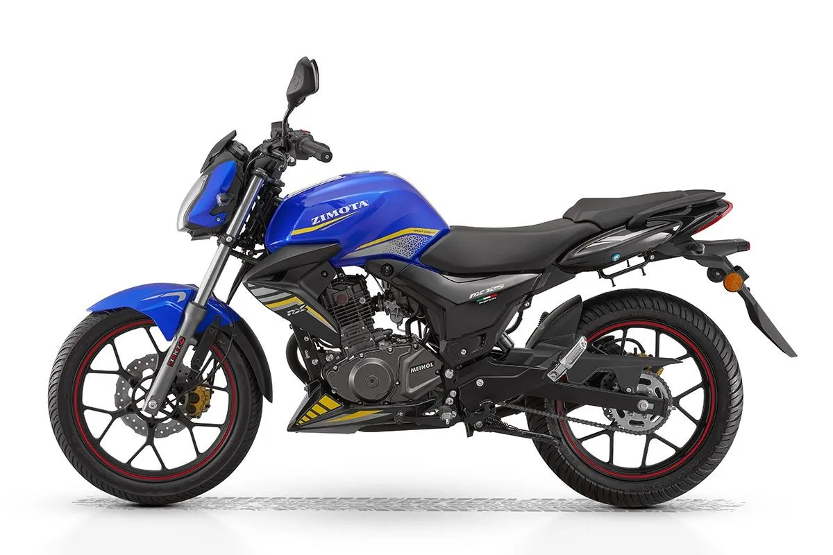 Motocycle ZIMOTA RKS NX 125cc - BLEU