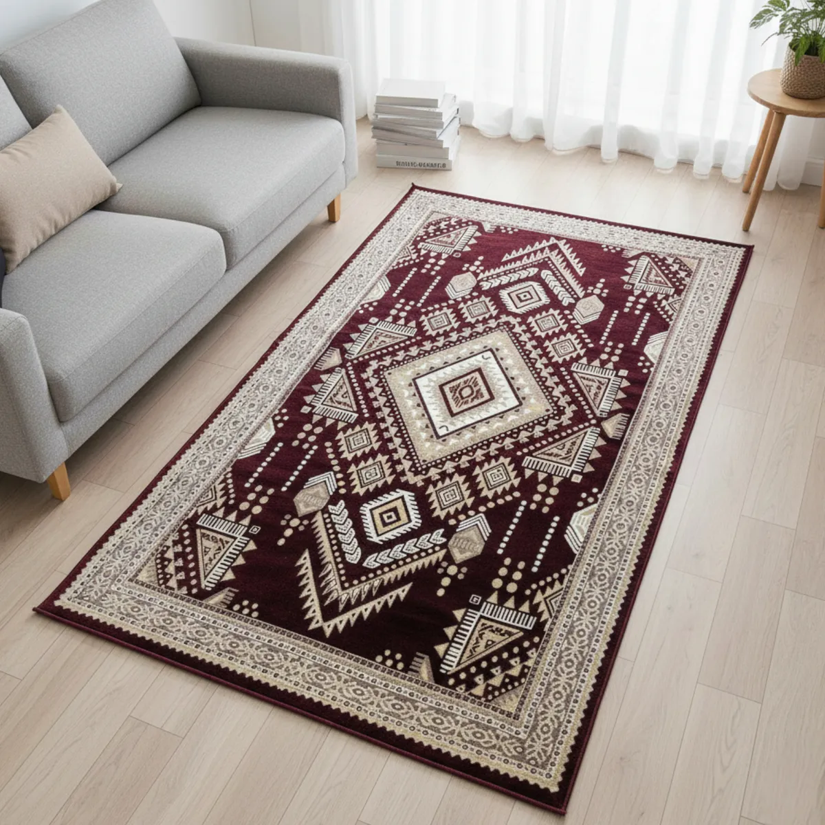 Margoum tounsi 2m*3m - Rouge - COD5