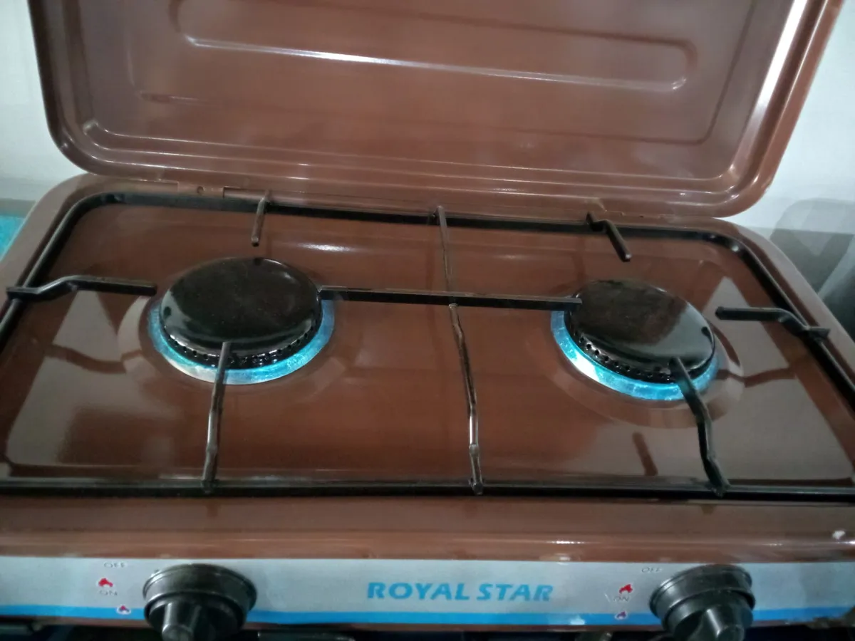 GAZ ROYAL 2 FEUX EMAILLÉ